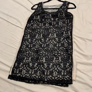 Robert Rodriguez black lace dress